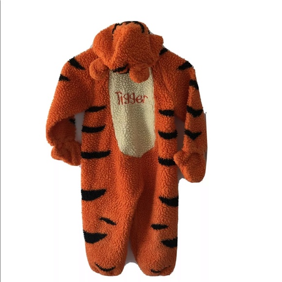 Disney Other - Disney Pooh Tigger costume suit hoodie 2t-4t